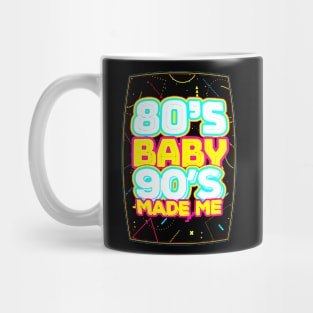 80s Birthday Present Mug